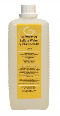 Agua Sulfatada GRANDER&reg; 